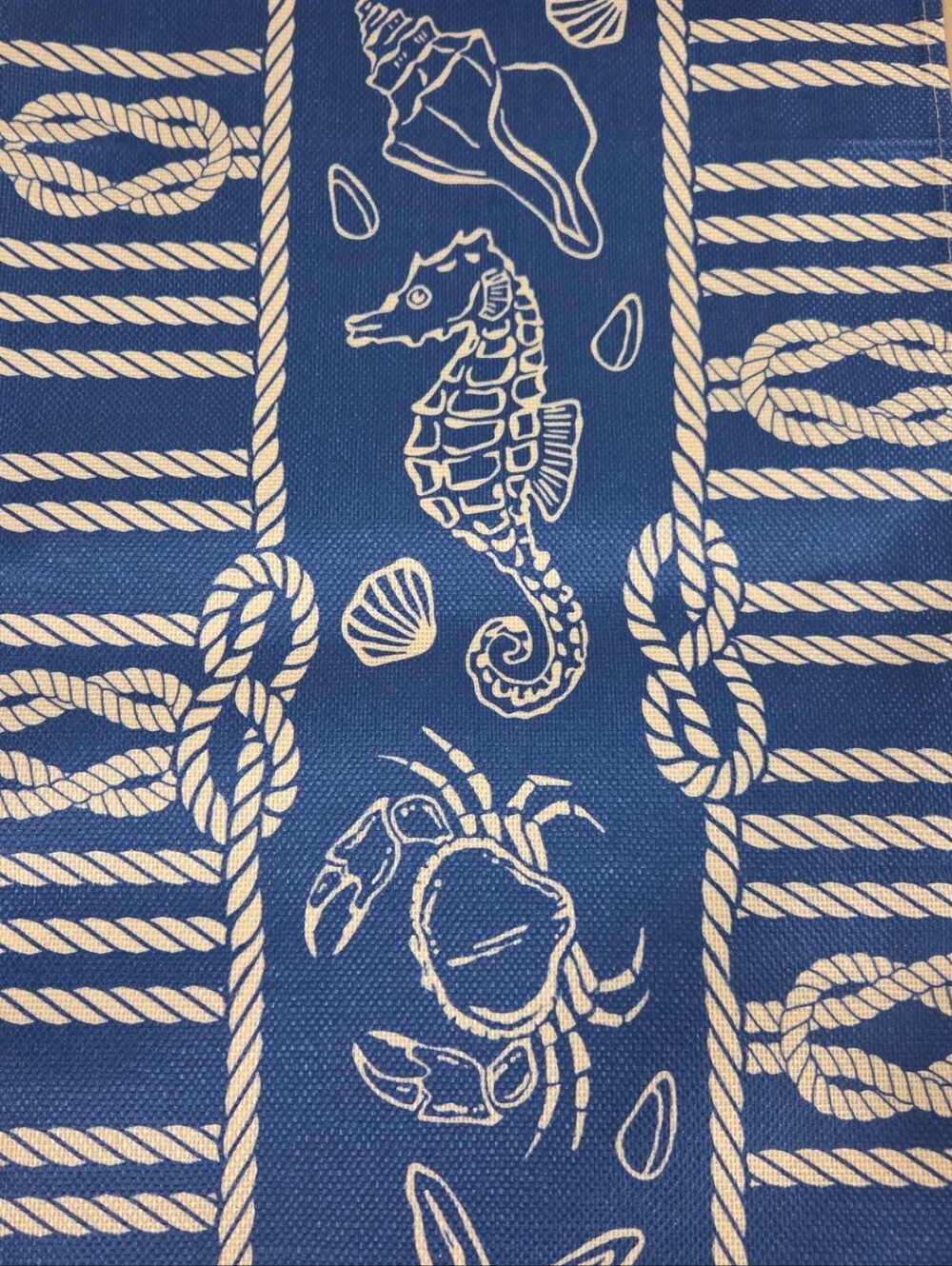 NAUTICAL KNOTS & SEA CREATURES TABLE RUNNER - Picture 4 of 6